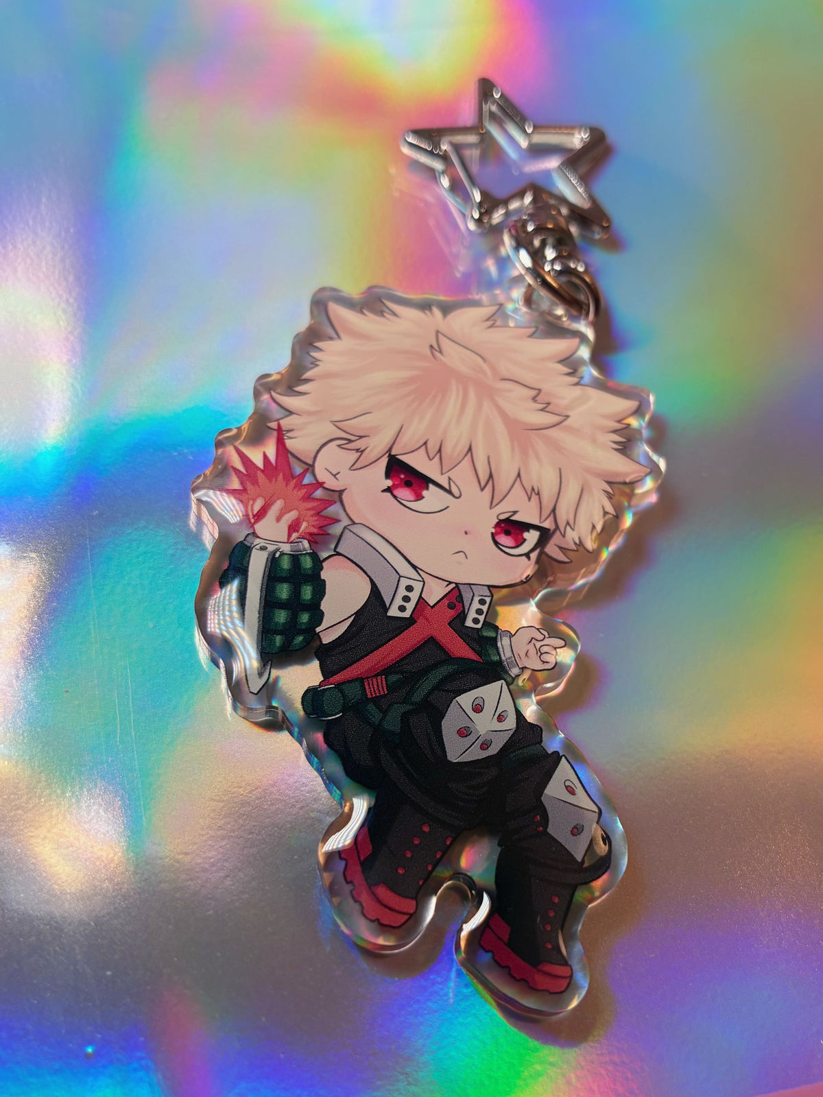 Bakugo Keychain